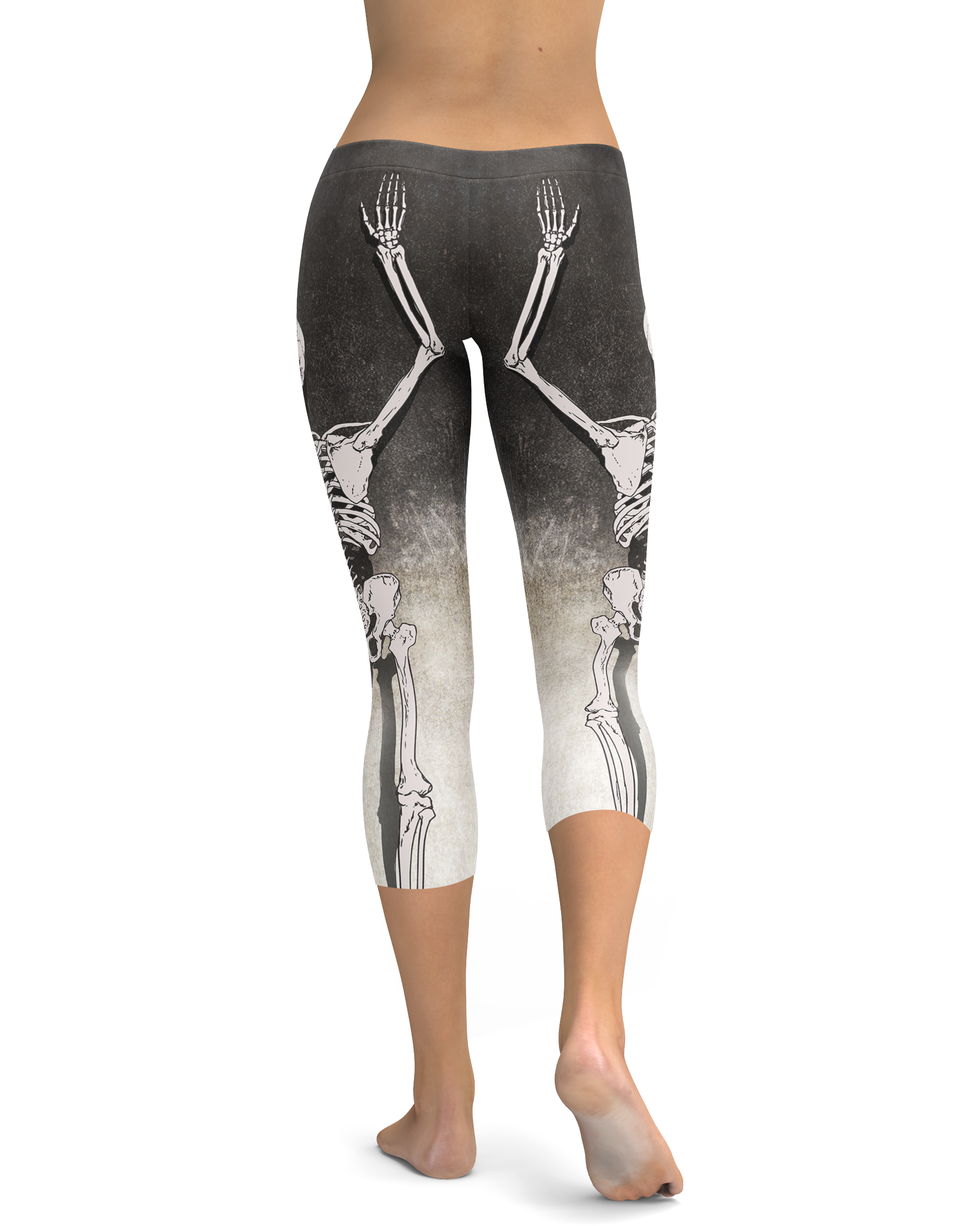 Climbing Skeleton Capris - Gearbunch