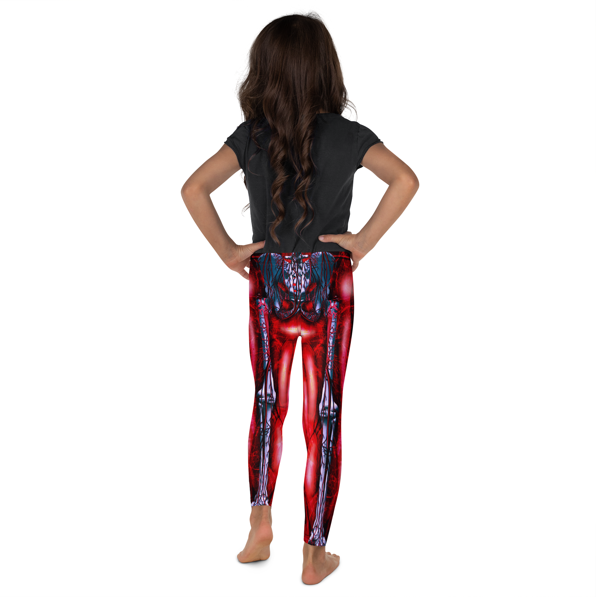 Blooded Muscles Horror Kids Leggings - Gearbunch