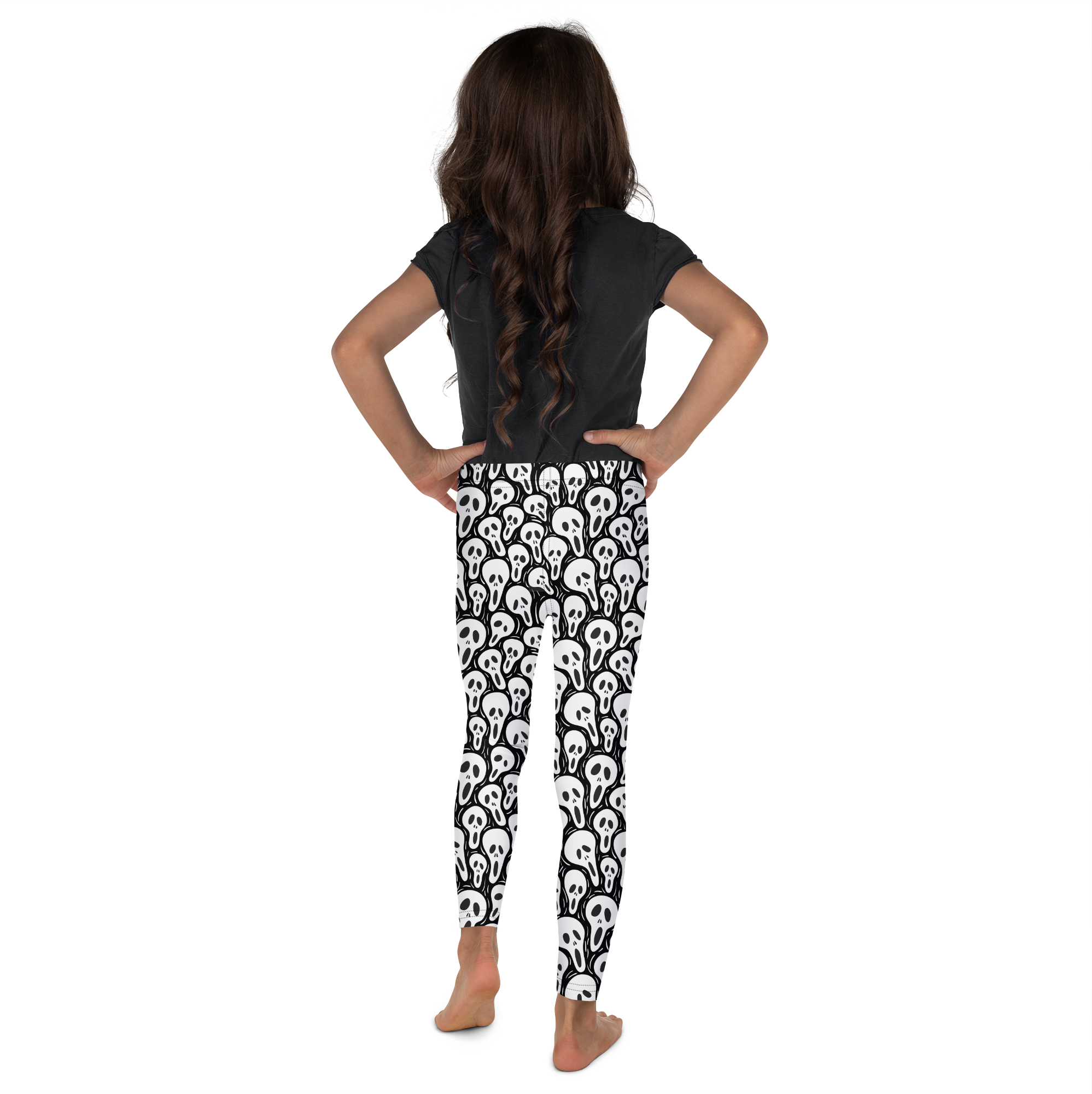 Ghost Face Kid's Leggings - Gearbunch