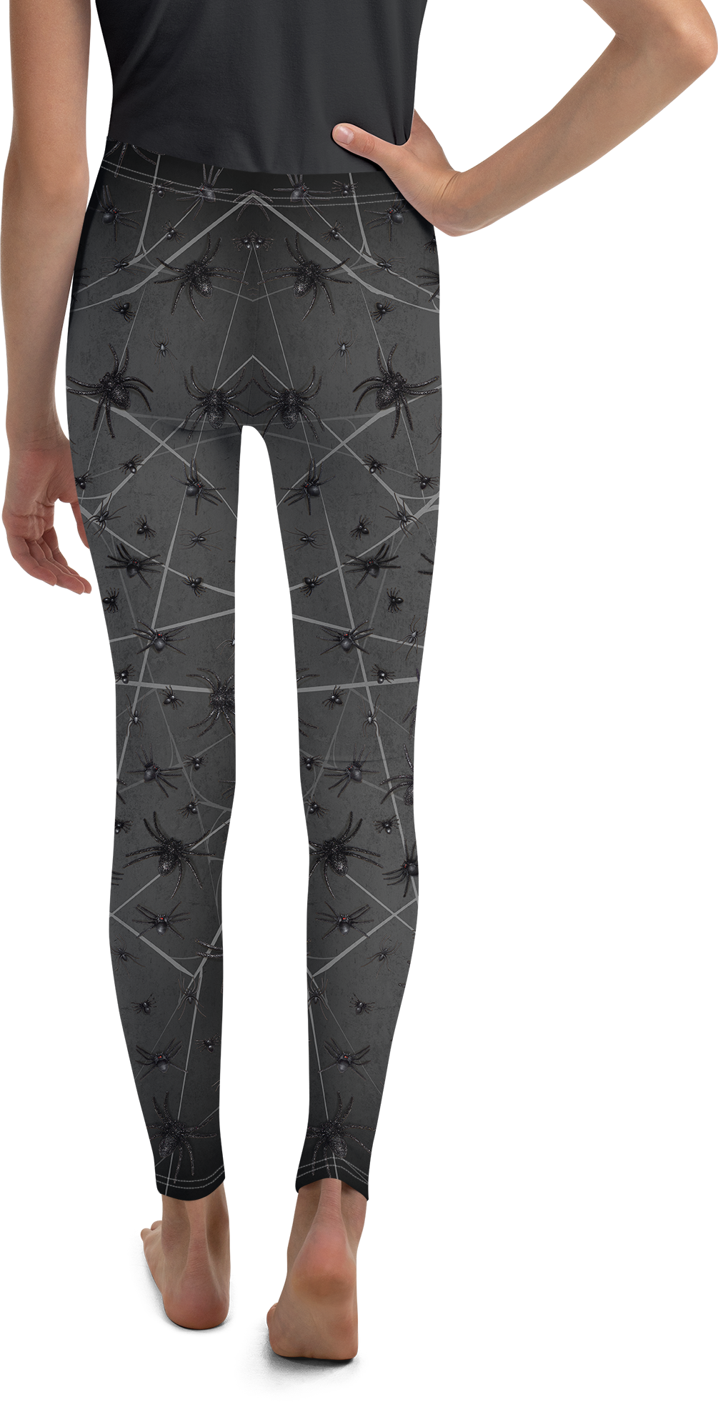 Crawling Spider Youth Leggings - Gearbunch