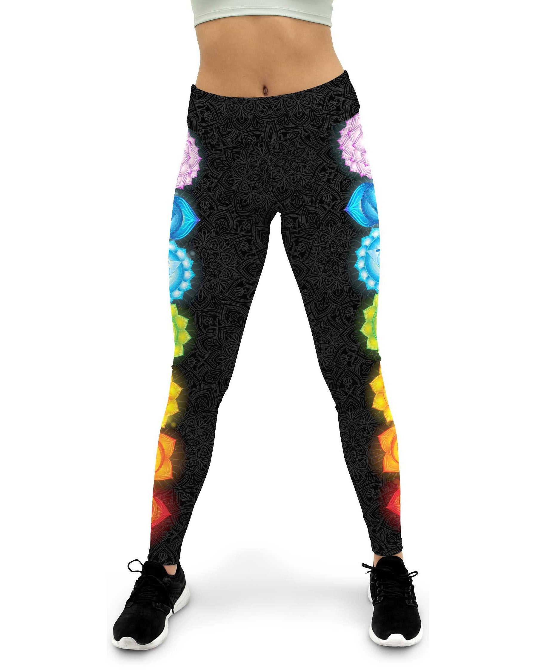 Chakras Women's Yoga Pants - GearBunch