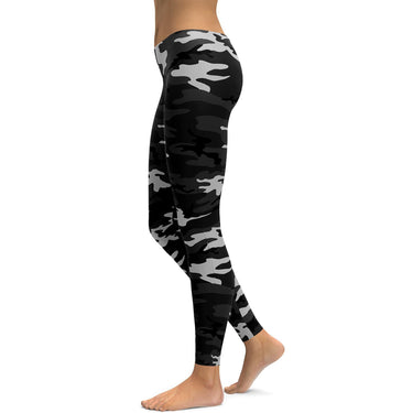 Skyvora Camo Leggings Womens Stretchy Workout Gym Tights Pants– Pink Blue  Grey at  Women's Clothing store