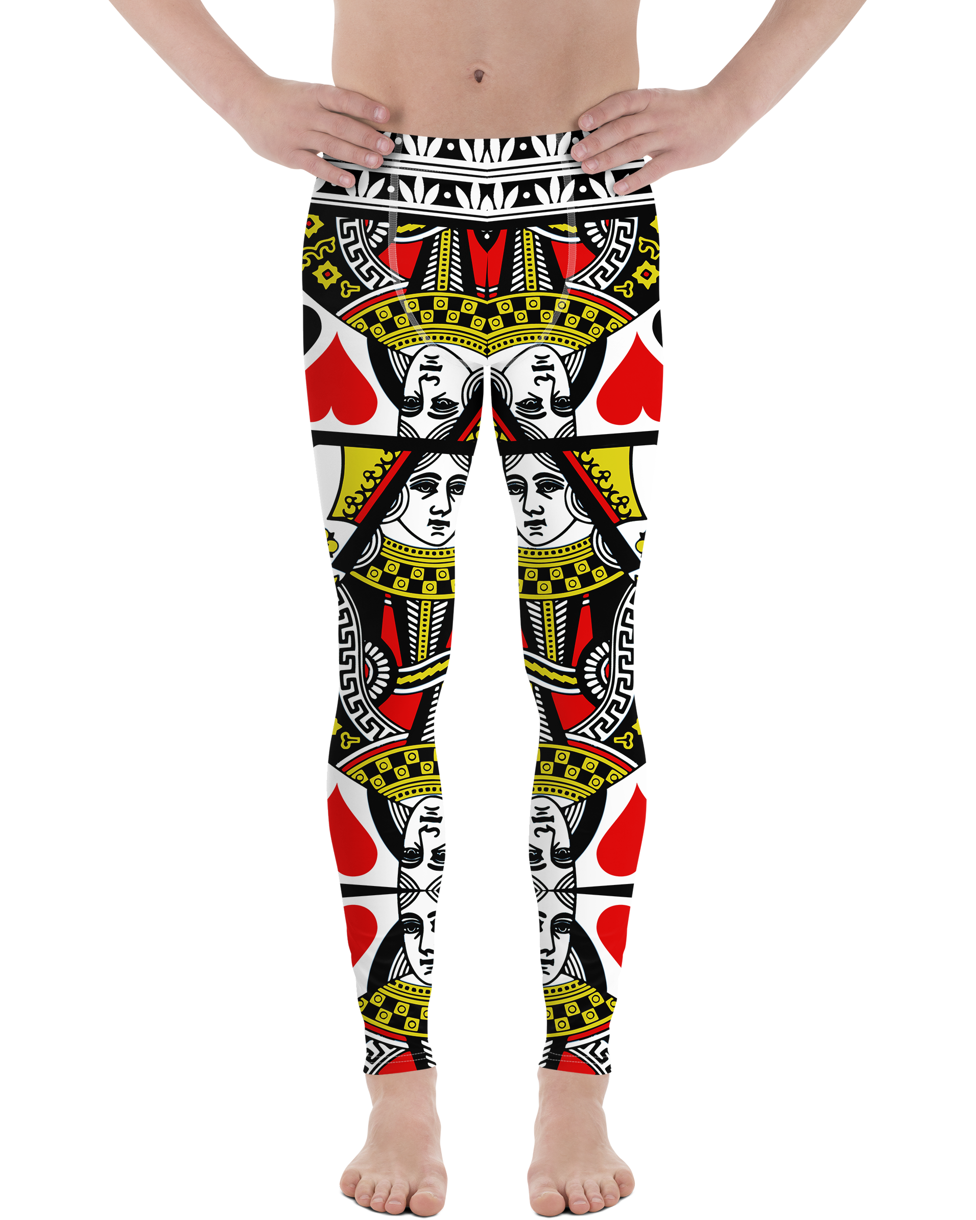 Queen of Hearts Meggings - Gearbunch Mens Leggings