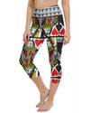 Queen of Hearts Yoga Capris - Gearbunch