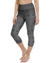 Crawling Spiders Yoga Capris - Gearbunch