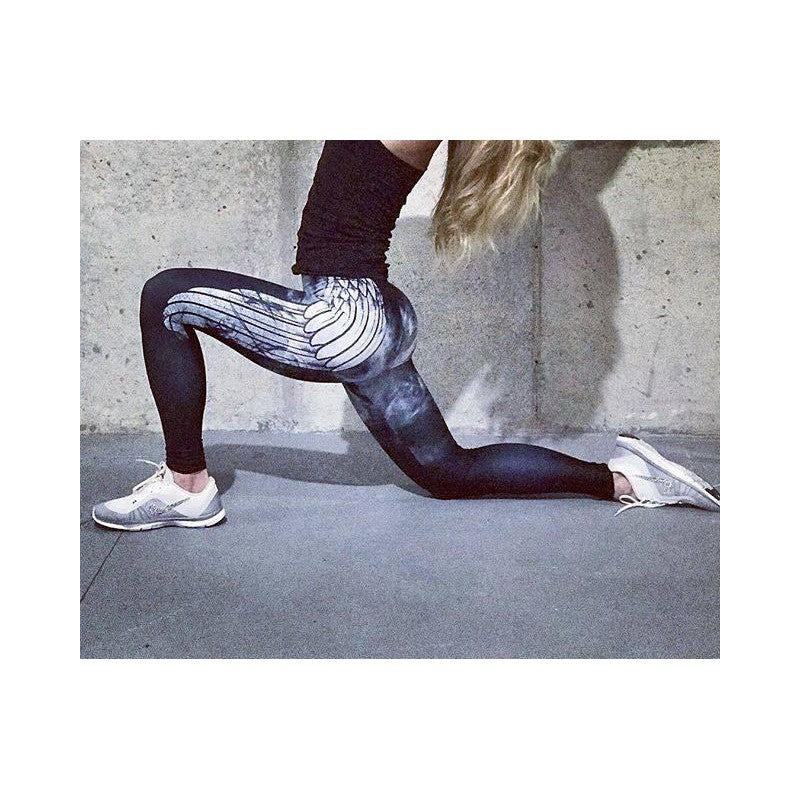 Sheer Angel Wing 3D Printed Women's Leggings/Work Out Pants - 4 Colors –  I'LL TAKE THIS