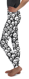 Ghost Face Youth Leggings - Gearbunch