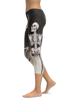 Climbing Skeleton Capris - Gearbunch