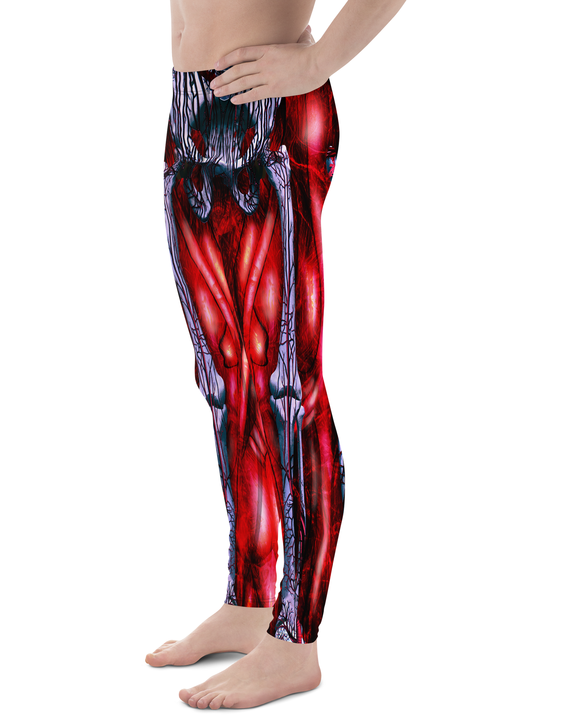 Blooded Muscles Horror Meggings - Gearbunch Men's Leggings 