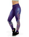 Ornamental Peacock Women's Yoga Pants Gearbunch