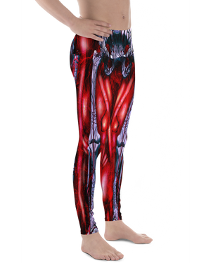 Blooded Muscles Horror Meggings - Gearbunch Men's Leggings 