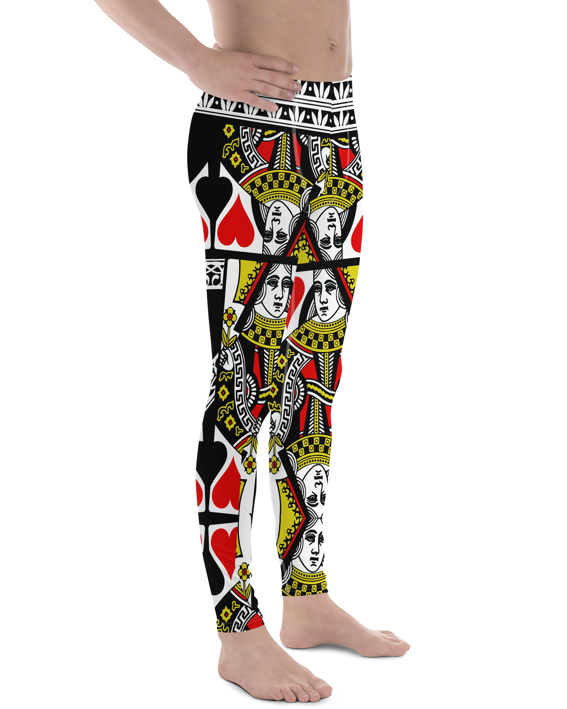 Queen of Hearts Meggings - Gearbunch Mens Leggings