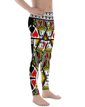 Queen of Hearts Meggings - Gearbunch Mens Leggings