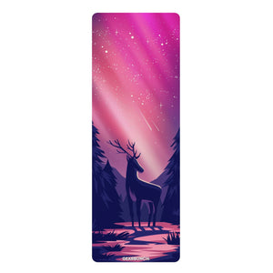 GearBunch Purple Northern Lights Yoga Mat