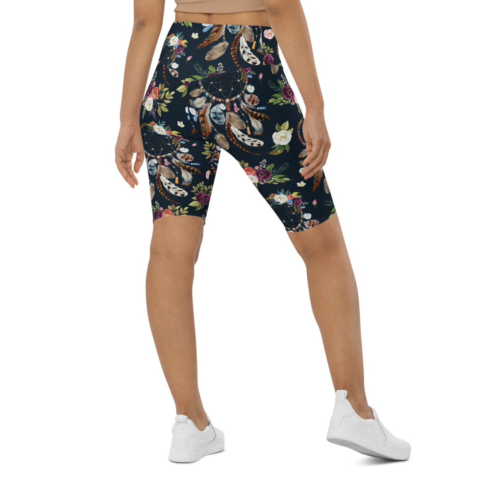 Flower discount biker shorts