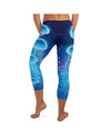 Womens Fashion Jellyfish Scuba Diving Capris Leggings | Gearbunch.com