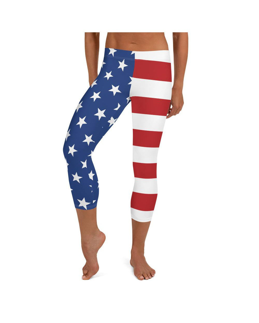 USA Stars & Stripes Capris Gearbunch