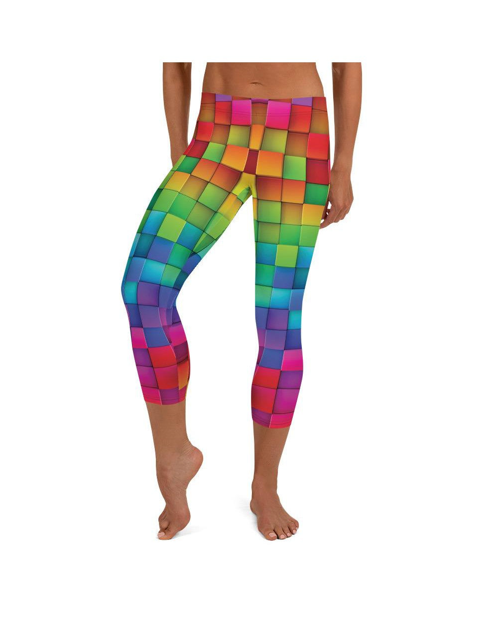 Rainbow Blocks Capris Gearbunch