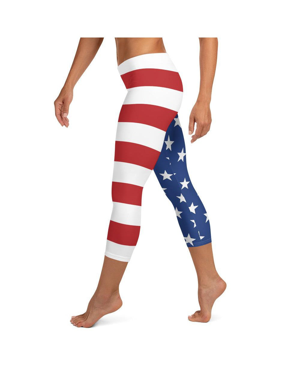 USA Stars & Stripes Capris Gearbunch