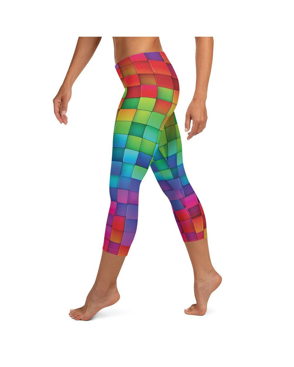 Rainbow Blocks Capris Gearbunch