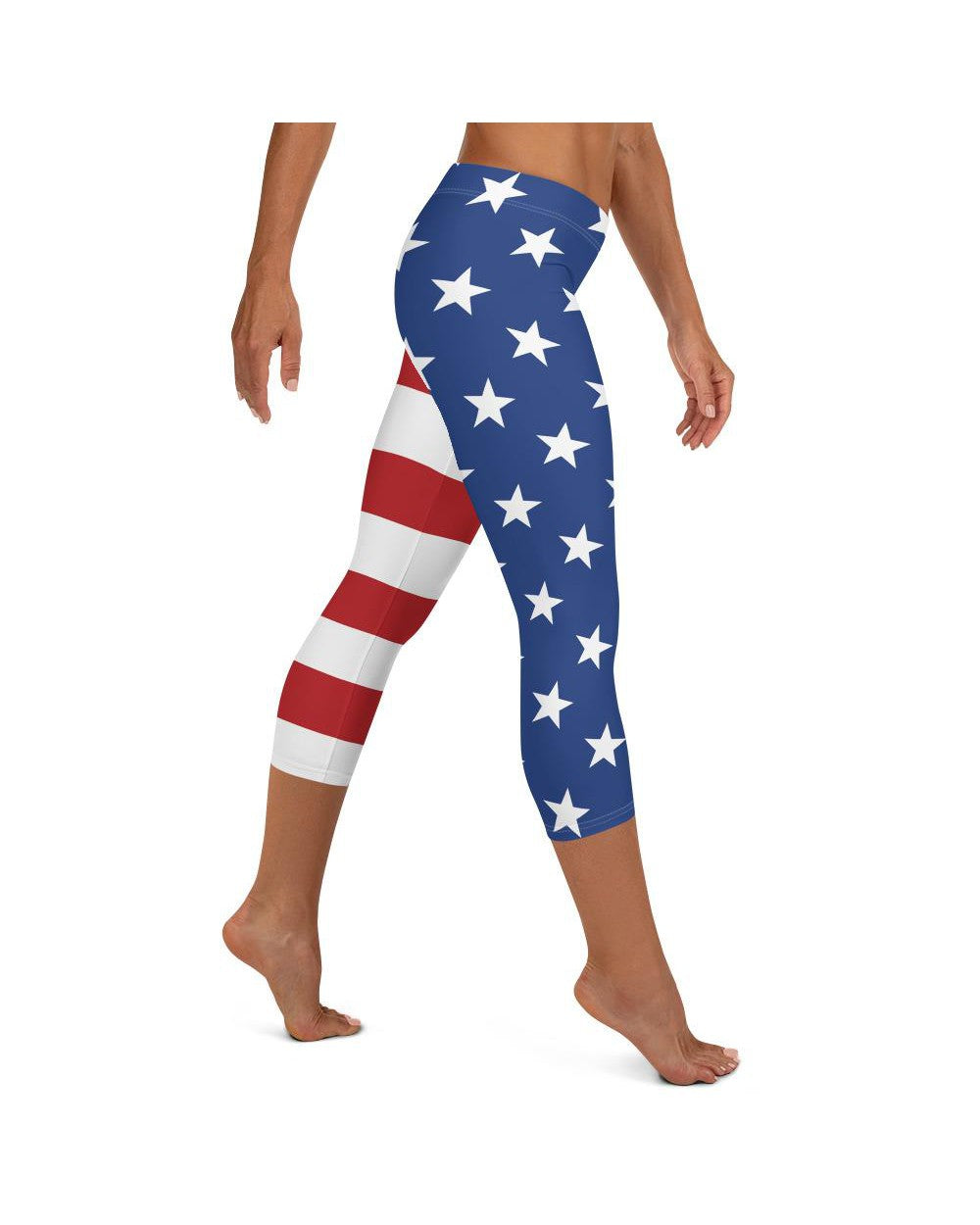 USA Stars & Stripes Capris Gearbunch