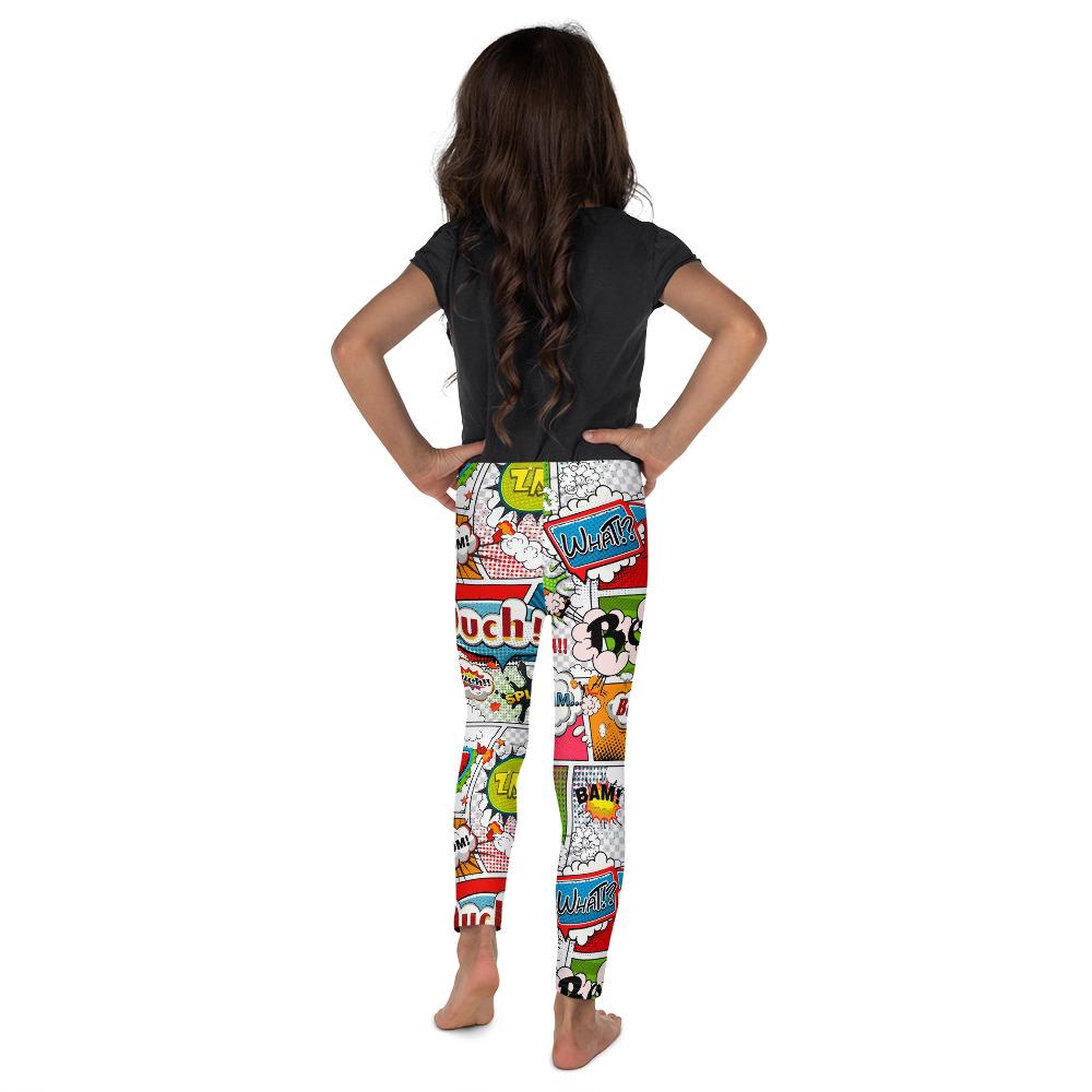 Comic Book Super Hero Kid's Leggings Gearbunch