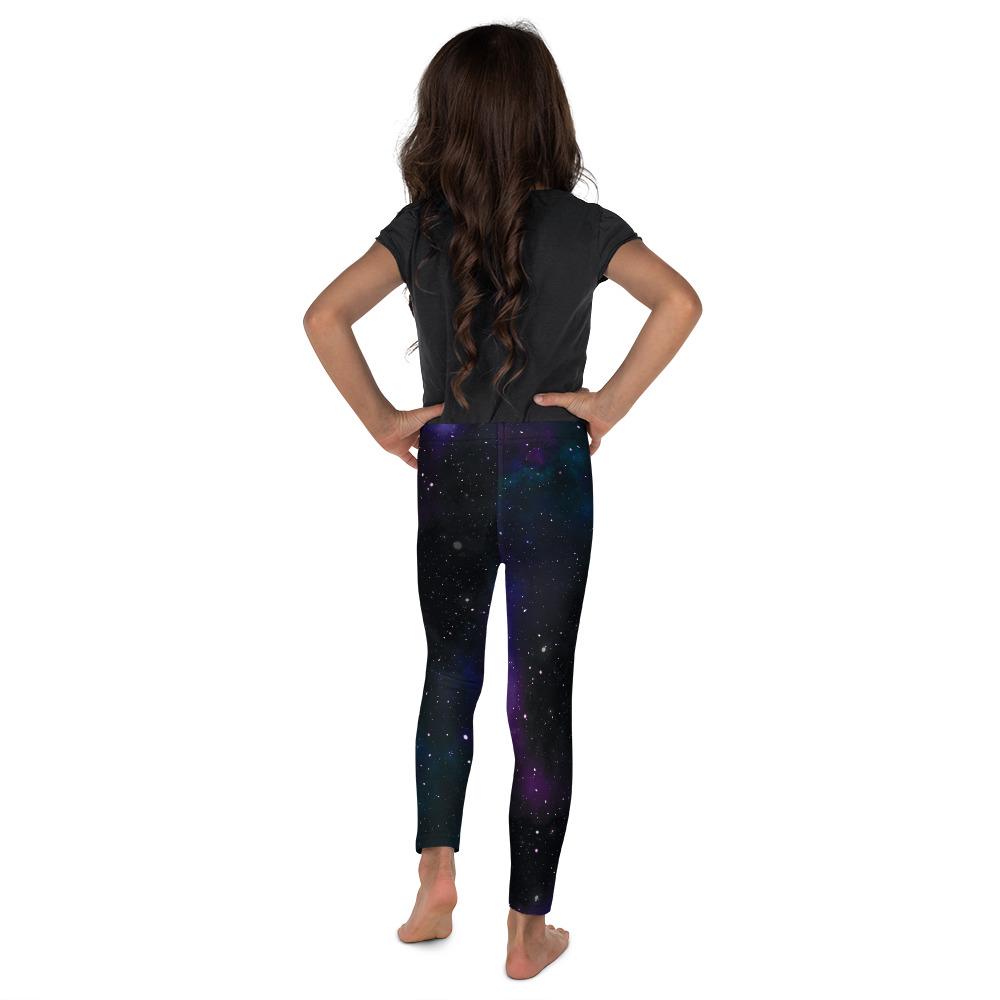 Purple Galaxy Kid's Leggings Gearbunch