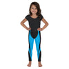 Blue Honeycomb Carbon Kid's Leggings Gearbunch