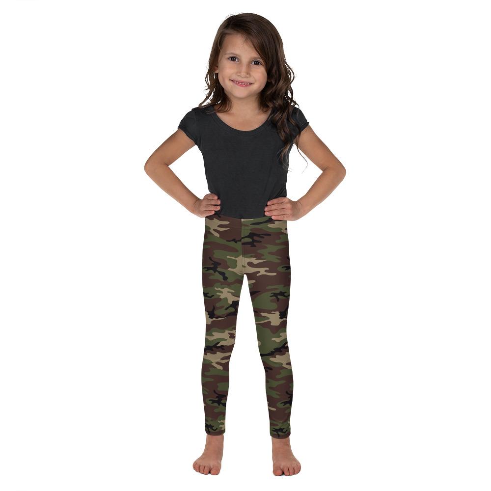 Army Camo Kid's Leggings Gearbunch