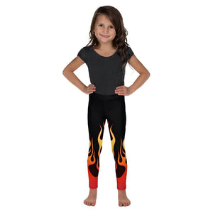 Flame Kid's Leggings Gearbunch