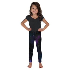 Purple Galaxy Kid's Leggings Gearbunch