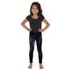 Kids Children Mystic Feather Kid's Leggings Black/Pink | Gearbunch.com