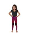 Kids Children Pink Mandala Kid's Leggings Pink/Black | Gearbunch.com