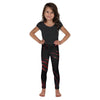 Kids Children Ripped Flesh Kid's Leggings Red/Black | Gearbunch.com 