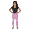 Kids Children Peony Flower Leggings Pink/White | Gearbunch.com