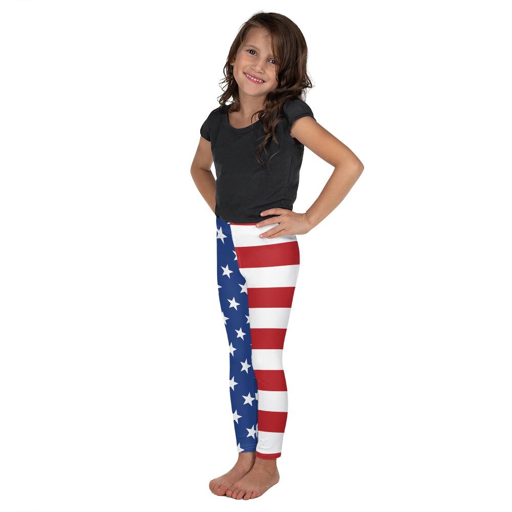 USA Stars & Stripes Kid's Leggings Gearbunch