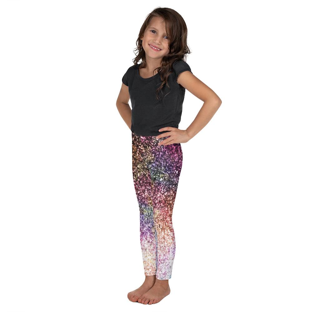 Colorful Sparkles Kid's Leggings Gearbunch