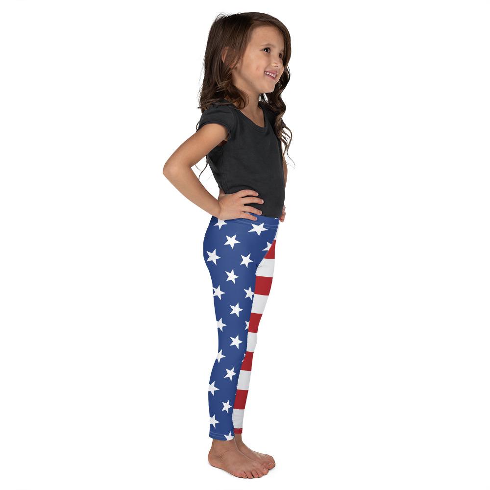 USA Stars & Stripes Kid's Leggings Gearbunch