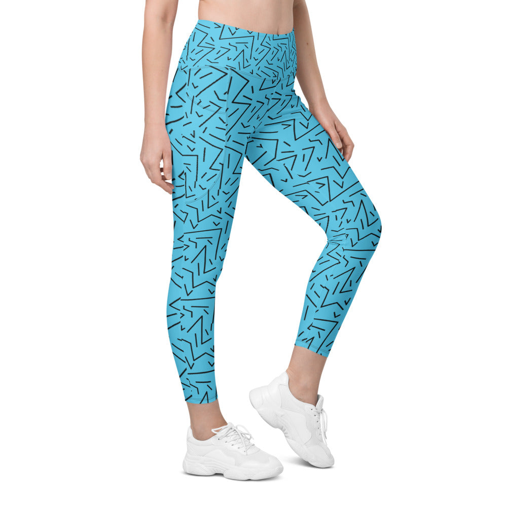 Buy Lyra Aqua Green Cotton Mid Rise Leggings for Women Online @ Tata CLiQ