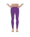 Purple Black Line Meggings Gearbunch Mens Leggings