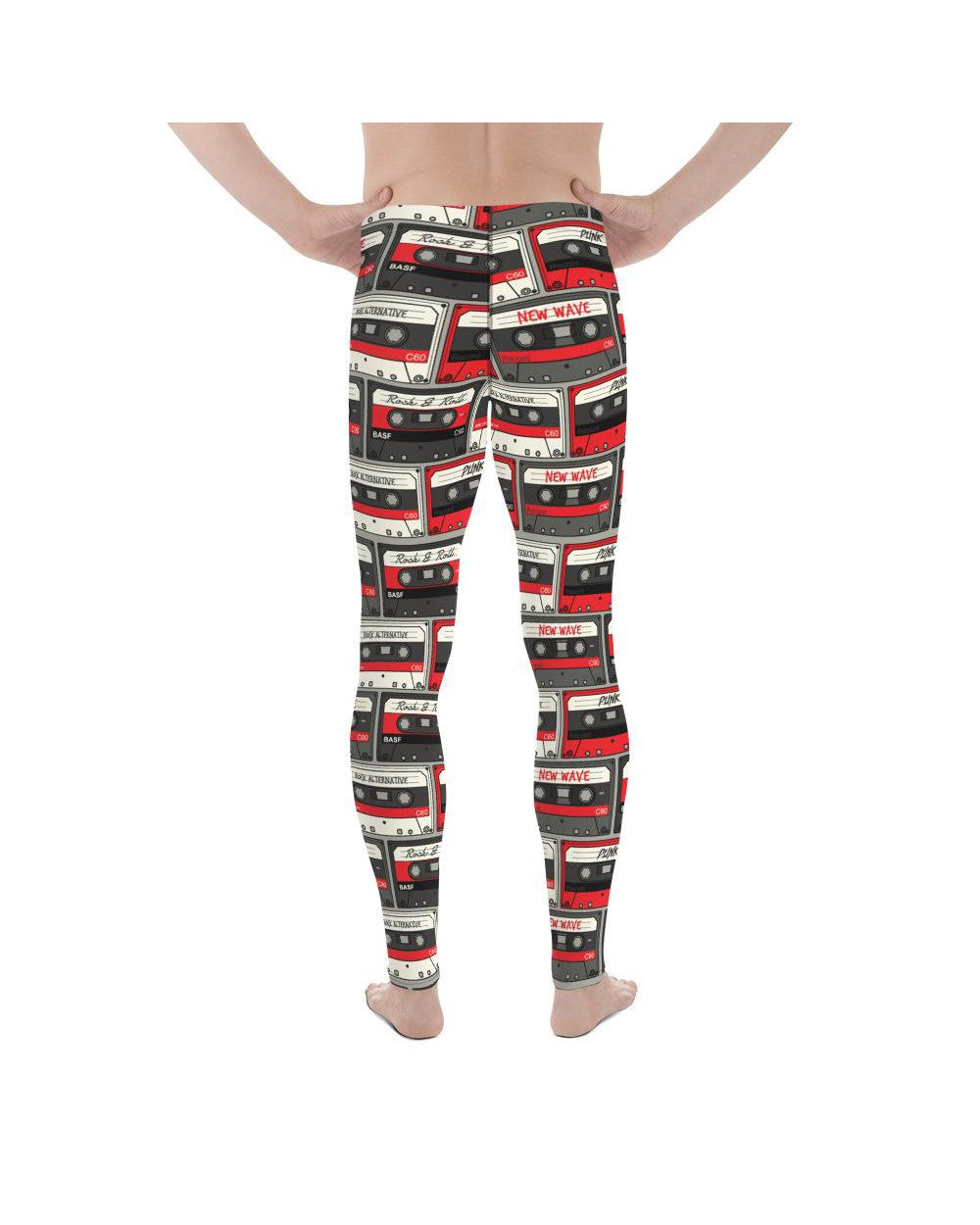 Retro Cassette Tapes Meggings Gearbunch Mens Leggings