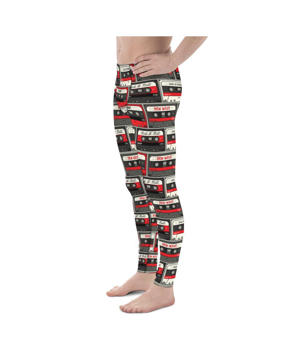 Retro Cassette Tapes Meggings Gearbunch Mens Leggings