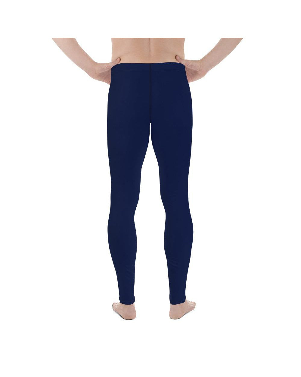 Solid Ocean Blue Meggings Gearbunch Men's Leggings