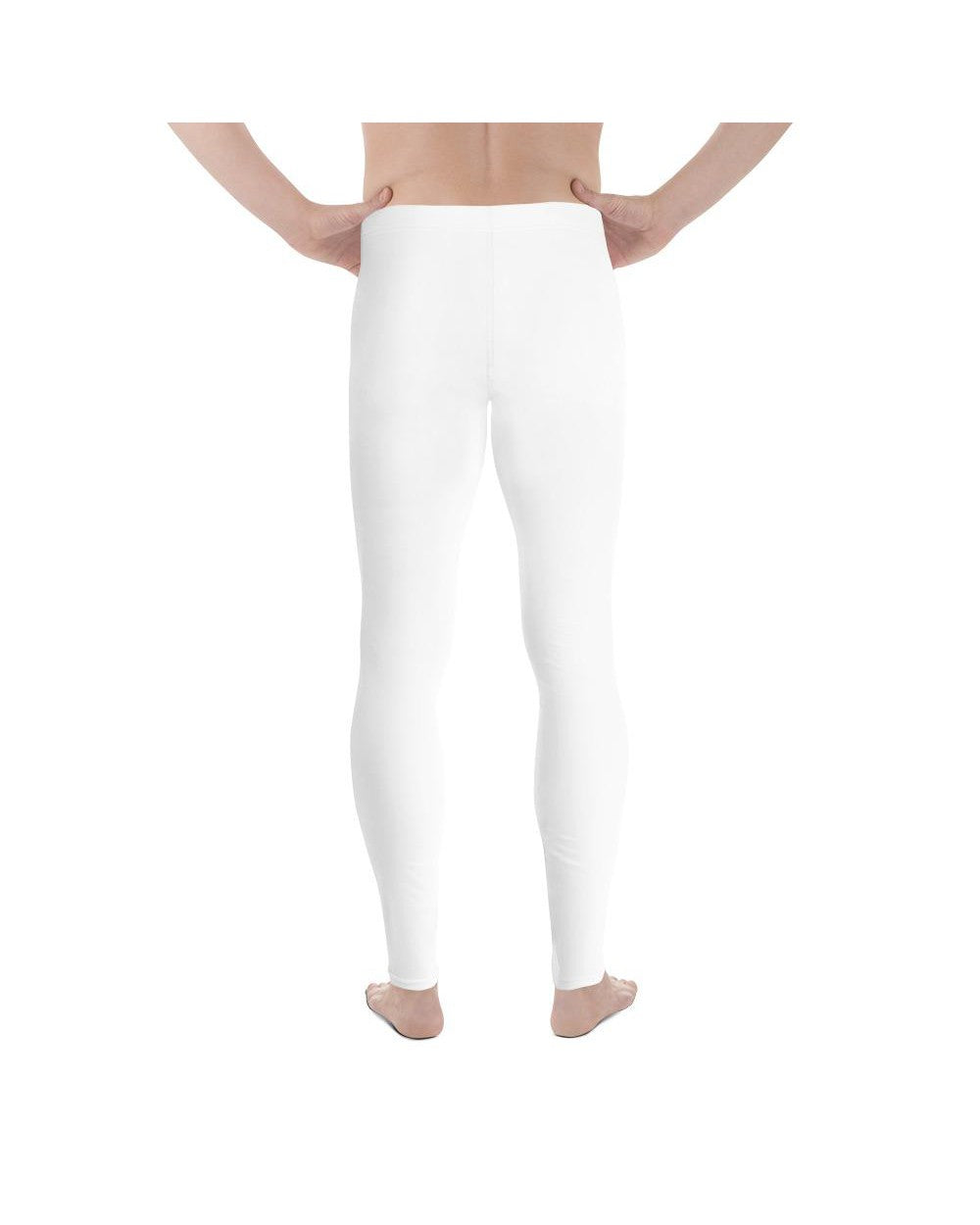 Solid White Meggings Gearbunch Men's Leggings