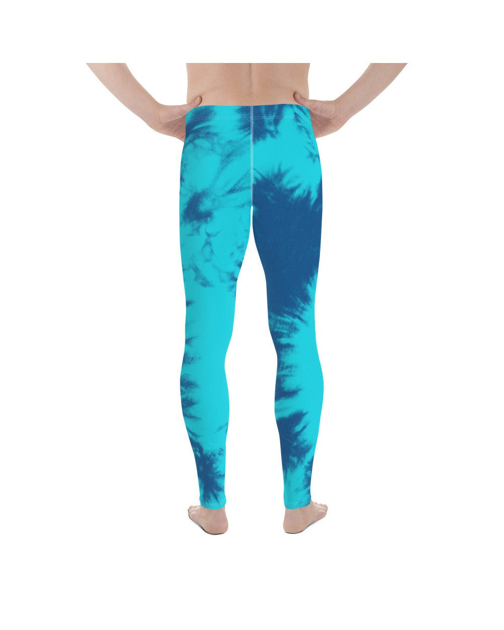 Blue & Aqua Tie Dye Meggings