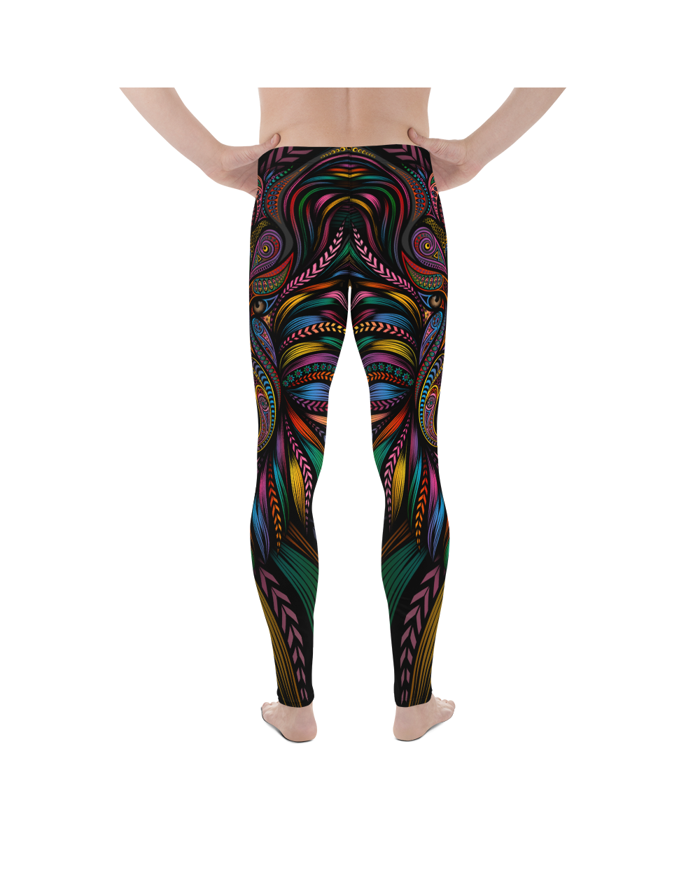 Colorful Wolf Meggings