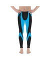 Blue Honeycomb Carbon Meggings Gearbunch Men's Leggings