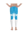 Blue and White Infinity Meggings Gearbunch Men's Leggings