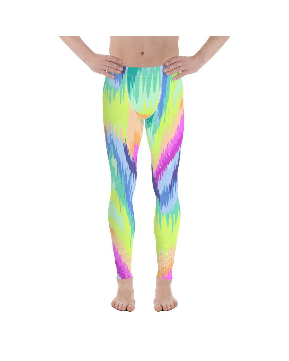 Rave Sound Wave Meggings Gearbunch Men's Leggings 