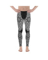 B&W Mandala Meggings Gearbunch Men's Leggings